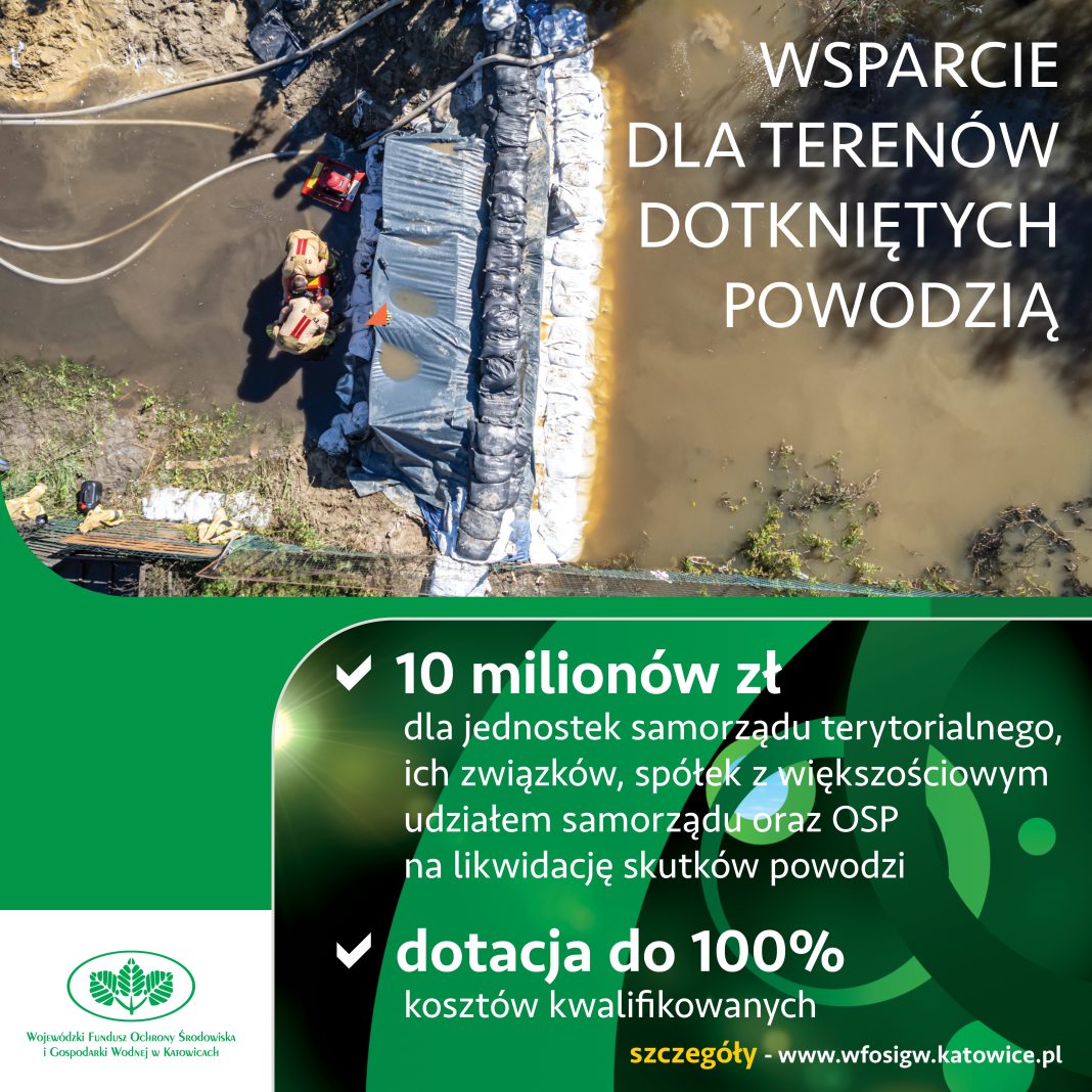 Nowy program - wsparcie dla terenów dotkniętych powodzią