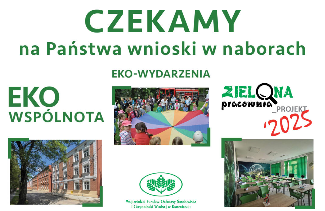 Zapraszamy do składania wniosków w aktualnych naborach!