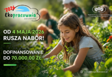 Rusza nabór wniosków w konkursie Ekopracownia pod chmurką! Ekopracownia pod chmurką 2026