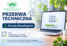 Przerwa techniczna w Portalu Beneficjenta Przerwa techniczna w Portalu Beneficjenta